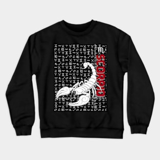 Scorpio Zodiac Design Crewneck Sweatshirt